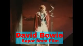 DAVID BOWIE IN CONCERT  1980s SUPER 8mm AMATEUR HOME MOVIE (SILENT)  XD83055