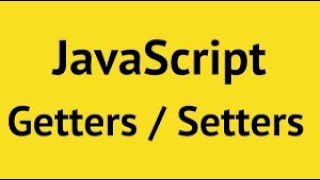 Getters setters in Javascript #4