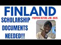 NEW! FINLAND SCHOLARSHIP APPLICATION PROCESS FOR JAN. 2025