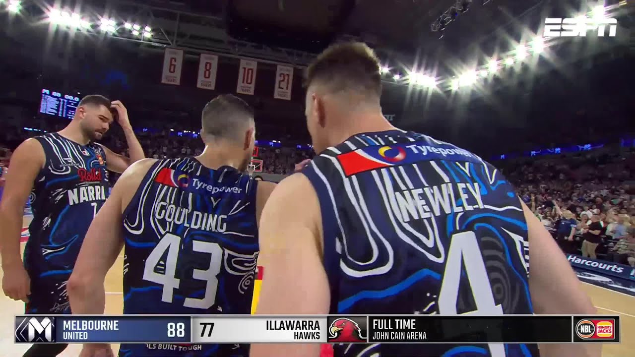 Melbourne United Vs. Illawarra Hawks - Game Highlights - YouTube