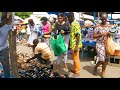 BIGGEST OPEN AFRICA STREET MARKET GHANA ACCRA MAKOLA *NEW*