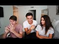 we filmed YOUTUBE COUPLES REACT with the Fine Bros  Gabriel Conte Vlogs