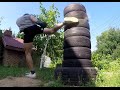 Freestanding Tire Punching Bag