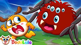 Itsy Bitsy Spider 🕷️🕸️ Baby Don't Be Afraid of Insect | Kid Learning Song With DodoLala - DooDoo