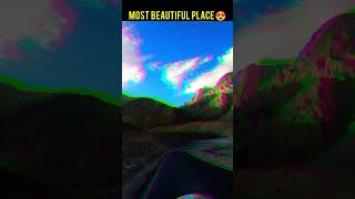 😍MOST BEAUTIFUL PLACE🏜️ IN INDIA☺️#shorts#short #youtubeshorts #rider #biker #viral