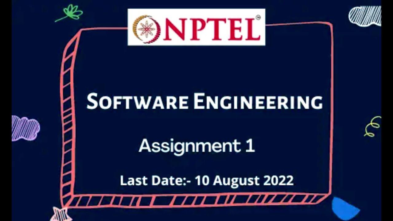 NPTEL || 1ST WEEK SOFTWARE ENGINEERING COURSE ASSIGNMENT SOLUTION || # ...