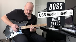 Boss GX10/GX100 - USB Audio Interface