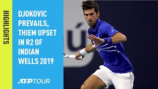 Highlights: Djokovic Beats Tomic In Miami 2019 Opener