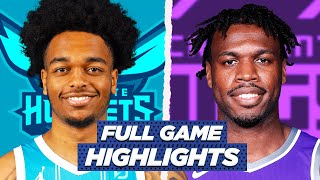 HORNETS vs KINGS | Full Game Highlights | 2021 NBA Season