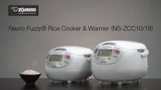 Zojirushi Neuro Fuzzy® Rice Cooker & Warmer NS-ZCC10/18