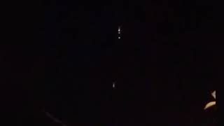 Strange Lights spotted flashing lights appear over beach resort