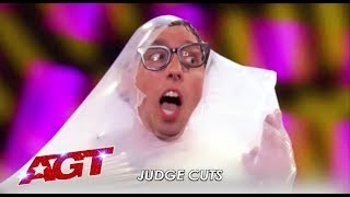This Comedy Act FAILED Miserably In Front Of Comic Legend Jay Leno | America's Got Talent 2019