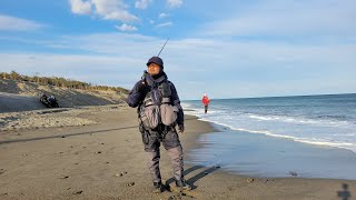 魚釣りLIVE配信【宮崎サーフヒラメ】