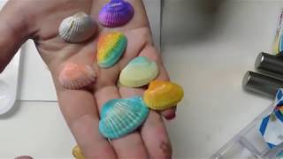 Ways to Color Your Seashells