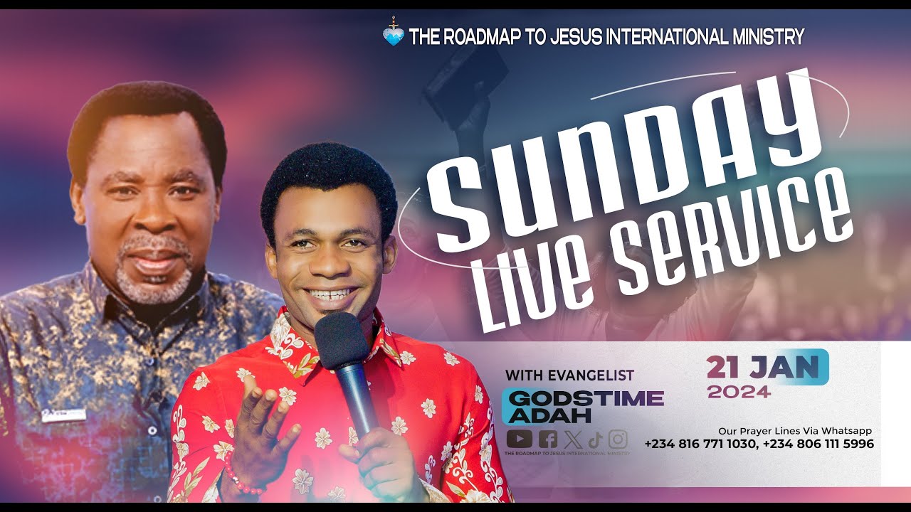 Sunday Live Service 21st Jan 2024 Youtube