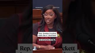 Rep. Jasmine Crockett slams Jan. 6 "slush fund"