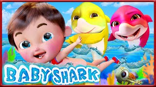 Baby Shark's Happy Family 🦈👨‍👩‍👧‍👦🎶 - baby song - Nursery Rhymes | Banana Cartoon