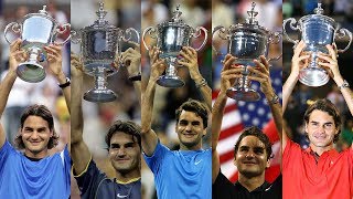 Roger Federer: Five US Open Titles