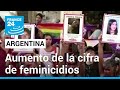 Feminicidios en Argentina registran cifras récord en 2024 comparados con el año anterior