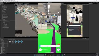 Build an Indoor AR Navigation App in Unity | MultiSet VPS (6 cm, Multi-Floor)
