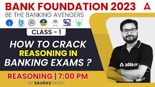How to Crack Reasoning Section in Banking Exams 2023 | Saurav Singh