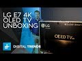 LG E7 4K OLED TV - Unboxing