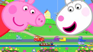 Peppa Pig Becomes A Giant In Tiny Land | Kids TV And Stories