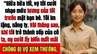 Vợ tôi chế giễu mức lương của tôi ngay trong bữa tối — trước mặt tất cả bạn bè  Câu chuyện phản bội