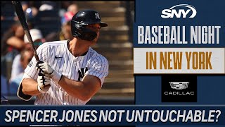 Are Yankees willing to deal top prospect Spencer Jones? | Baseball Night in NY | SNY