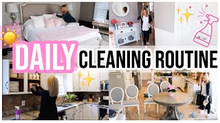 MY DAILY CLEANING ROUTINE! REAL MOTIVATION FOR ANY MOM + HOMEMAKER | CLEAN WITH ME 2019 | Brianna K
