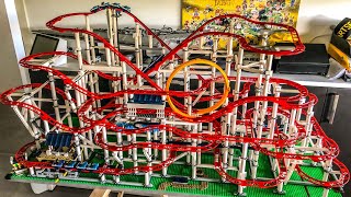 Lego Roller Coaster 10261 MOC with Looping