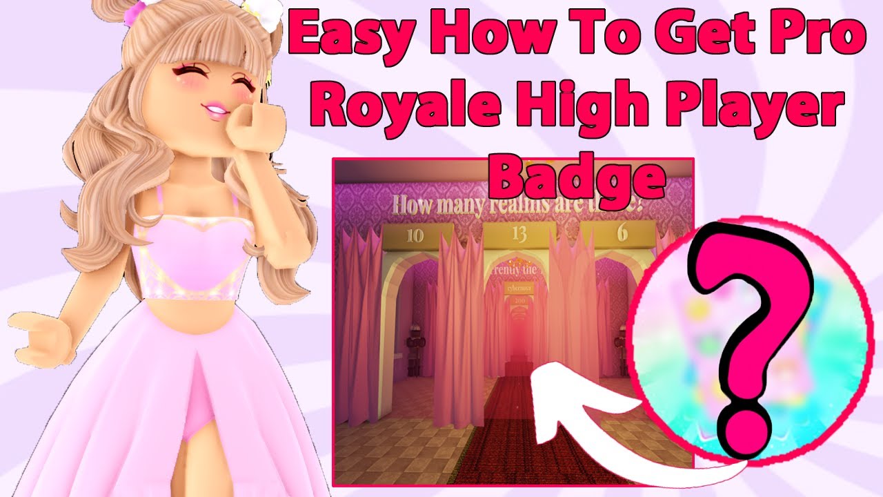 How To Get The Professional Royale High Player Badge Royale High ...