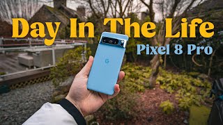 Google Pixel 8 Pro - Real Day In The Life Review (Battery & Camera Test)