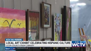 Local art exhibit celebrating Hispanic culture