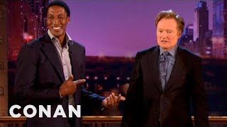 Scottie Pippen Disapproves Of Conan's Jacket | CONAN on TBS