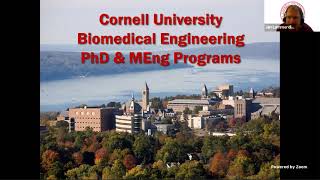 Cornell BME live stream Session at BMES 2020, 14 Oct 2020