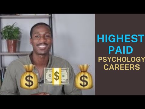 What psychology careers make the most money?
