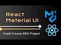 Learn Reactjs material ui | React Material UI Project | React mui tutorial