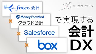 【会計DX】freee×Money Forward×Salesforce×boxで実現する会計DX #DX #会計 #経理