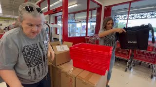 The Staples Office Superstore supplies local veterans with donated products