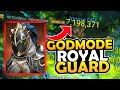 350% C.DAMAGE FULLY AWAKENED ROYAL GUARD! INSANE DAMAGE | RAID SHADOW LEGENDS