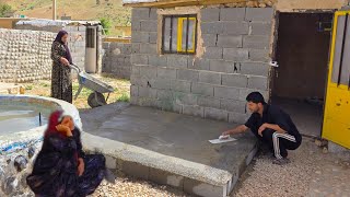 Project Completion: Platform & Concrete Pour with the Trace Family!