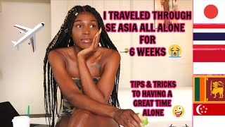 HOW TO SOLO TRAVEL THROUGH ASIA- JAPAN, BALI, SINGAPORE, SRI LANKA, THAILAND 😱