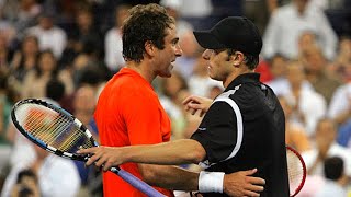 Andy Roddick vs Justin Gimelstob 2007 US Open R1 Highlights