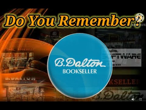 Do You Remember B Dalton Bookstore? - YouTube