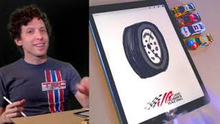 Learn to Draw with Boris: Goodyear NASCAR Racing Slick