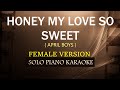 HONEY MY LOVE SO SWEET ( FEMALE VERSION ) ( APRIL BOYS ) COVER_CY
