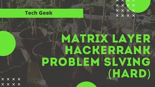 Matrix Layer Rotation || Hackerrank solutions || Problem Solving