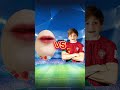 ASMR ICE VS Portugal RONALDO & MESSI FAMILY 🏆⚽️ (Irina Shayk, Ronaldo Jr, Georgina) 🧊🥶🎉🥇