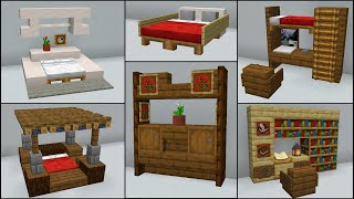 Minecraft: 40+ Bedroom Build Hacks and Ideas